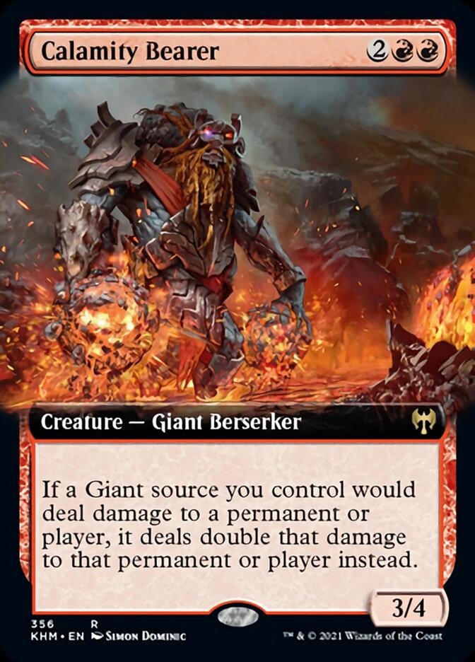 Calamity Bearer (Extended Art) [Kaldheim] | Webway Games