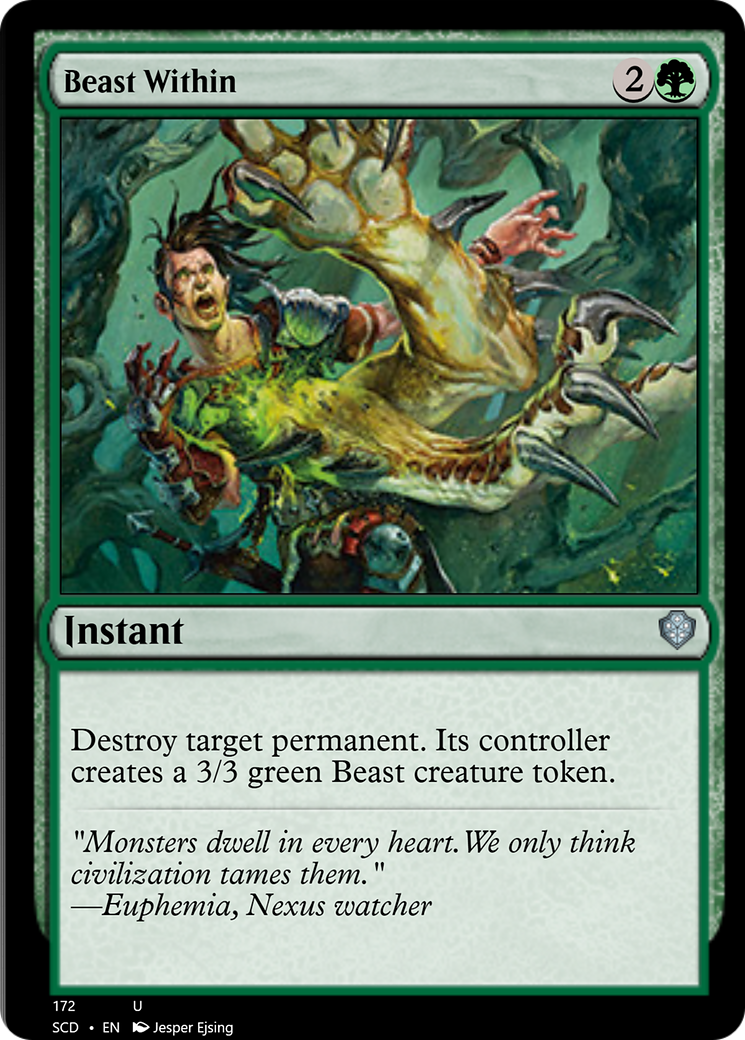 Beast Within [Starter Commander Decks] | Webway Games