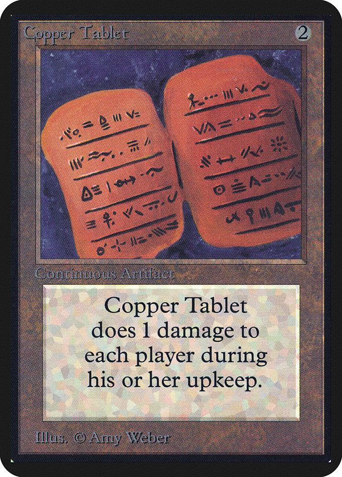Copper Tablet [Limited Edition Alpha] | Webway Games