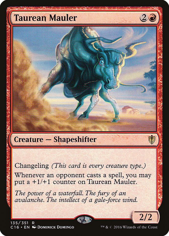 Taurean Mauler [Commander 2016] | Webway Games