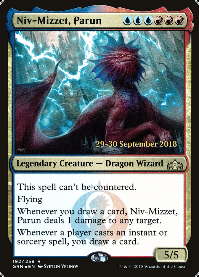 Niv-Mizzet, Parun  [Guilds of Ravnica Prerelease Promos] | Webway Games