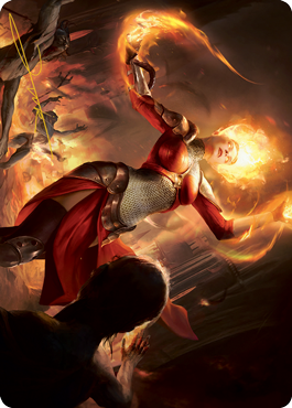Light Up the Night Art Card (Gold-Stamped Signature) [Innistrad: Midnight Hunt Art Series] | Webway Games