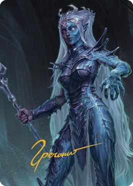 Mocking Doppelganger Art Card (Gold-Stamped Signature) [Commander Legends: Battle for Baldur's Gate Art Series] | Webway Games