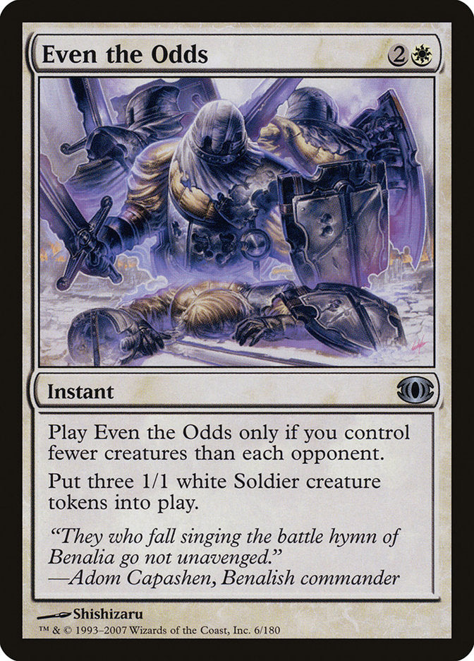 Even the Odds [Future Sight] | Webway Games