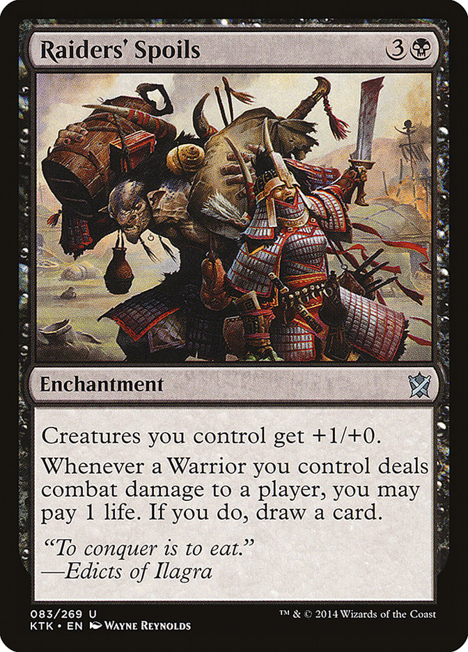 Raiders' Spoils [Khans of Tarkir] | Webway Games
