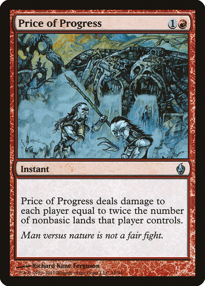 Price of Progress [Premium Deck Series: Fire and Lightning] | Webway Games