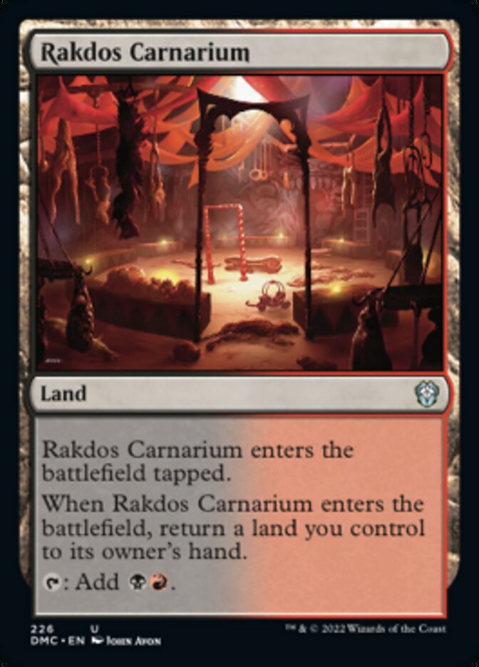 Rakdos Carnarium [Dominaria United Commander] | Webway Games