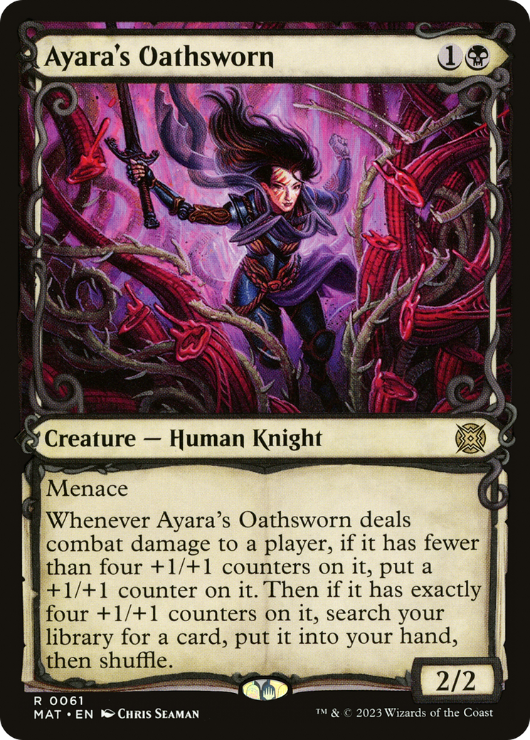 Ayara's Oathsworn (Showcase) [March of the Machine: The Aftermath] | Webway Games