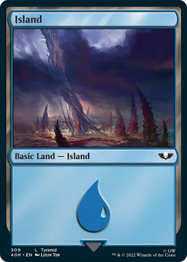 Island (309) [Universes Beyond: Warhammer 40,000] | Webway Games