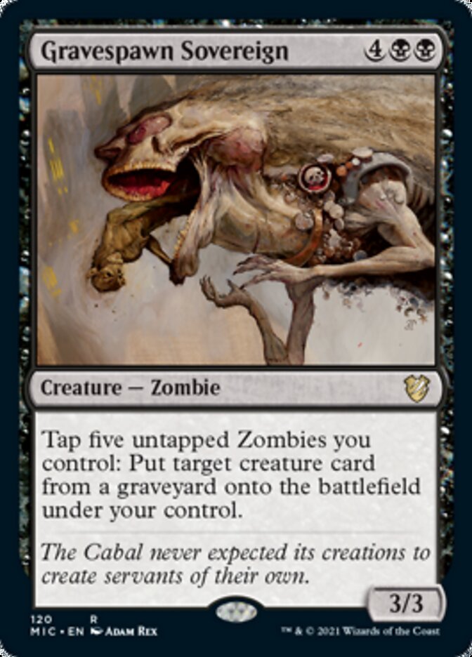 Gravespawn Sovereign [Innistrad: Midnight Hunt Commander] | Webway Games