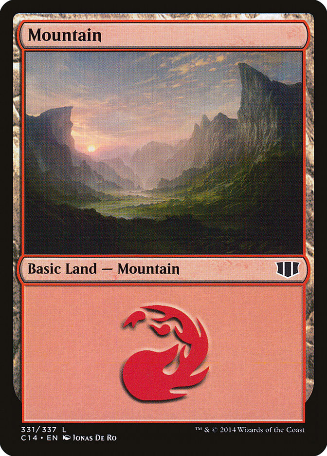 Mountain (#331) [Commander 2014] | Webway Games