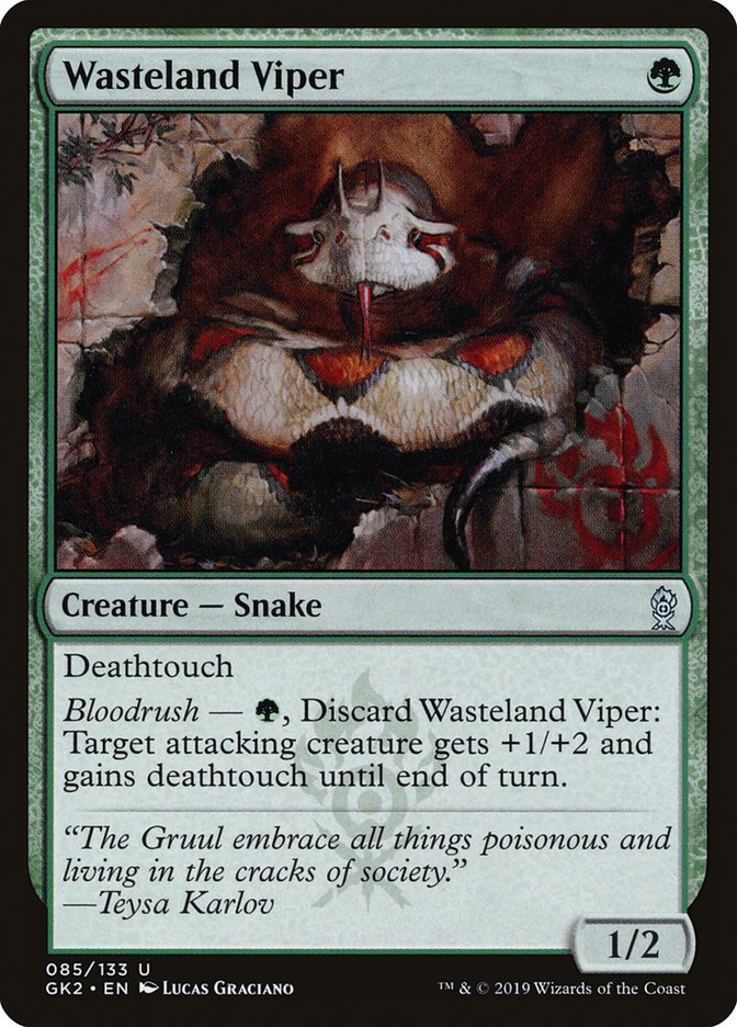 Wasteland Viper [Ravnica Allegiance Guild Kit] | Webway Games