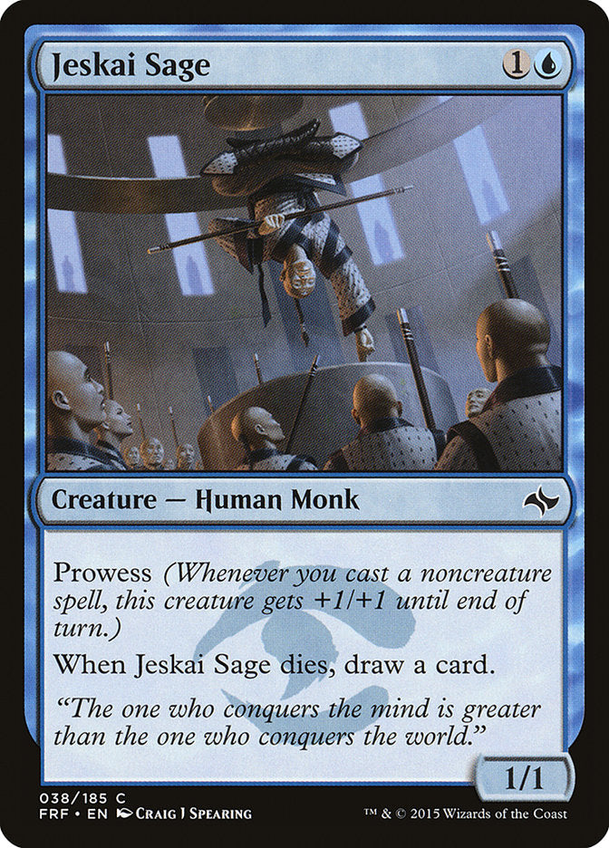 Jeskai Sage [Fate Reforged] | Webway Games