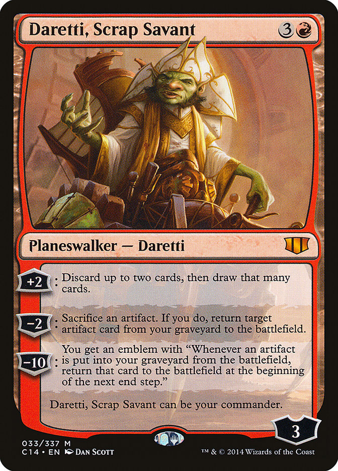 Daretti, Scrap Savant [Commander 2014] | Webway Games