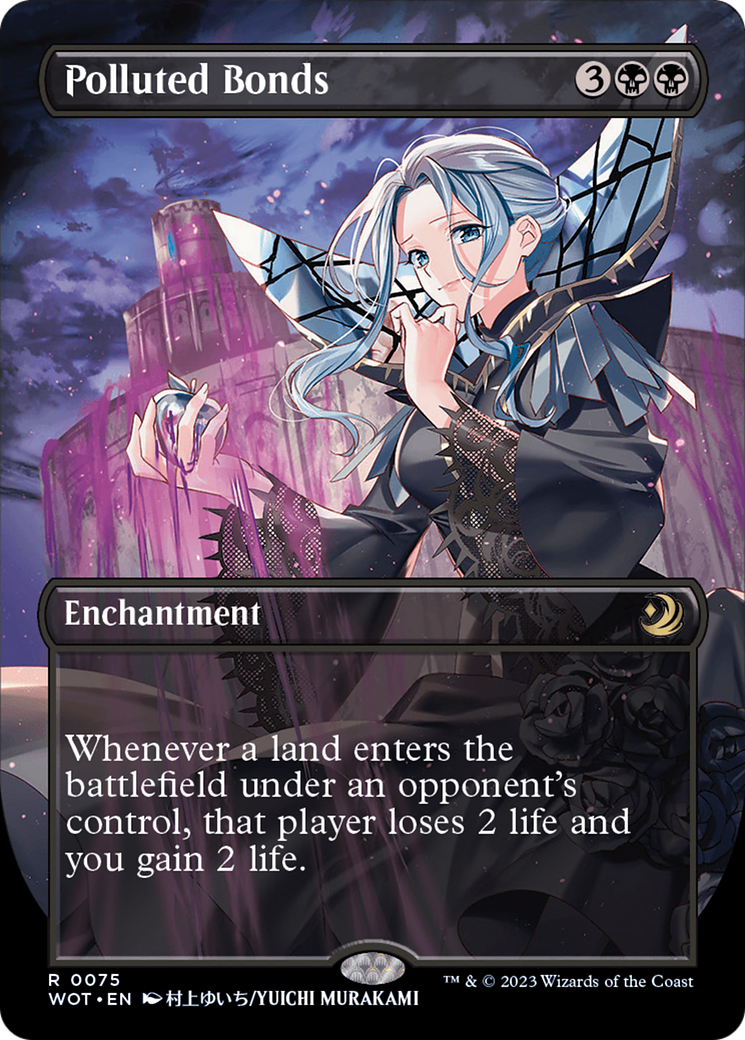 Polluted Bonds (Anime Borderless) [Wilds of Eldraine: Enchanting Tales] | Webway Games
