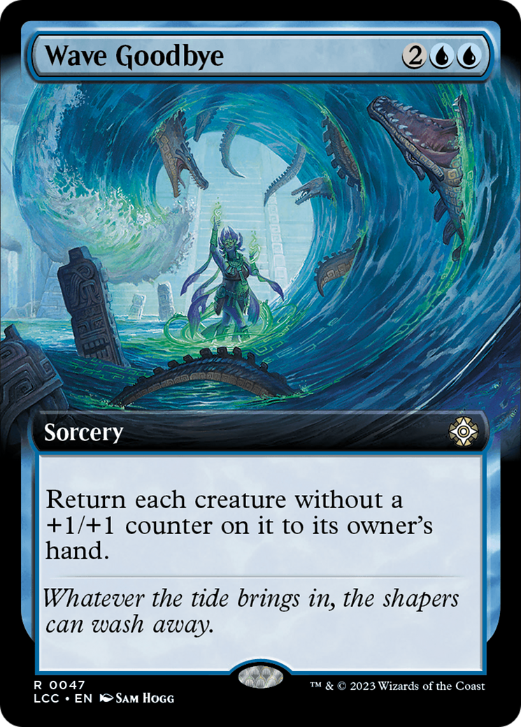 Wave Goodbye (Extended Art) [The Lost Caverns of Ixalan Commander] | Webway Games