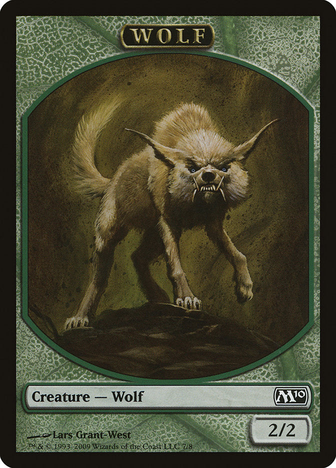Wolf [Magic 2010 Tokens] | Webway Games
