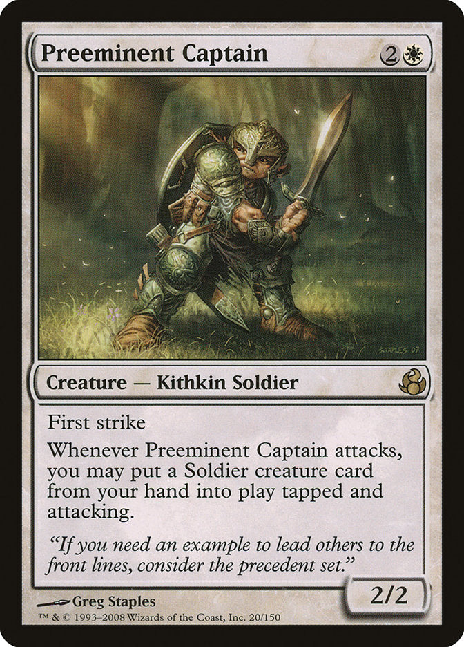 Preeminent Captain [Morningtide] | Webway Games