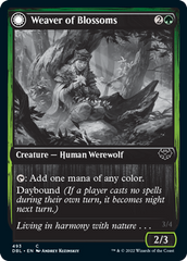 Weaver of Blossoms // Blossom-Clad Werewolf [Innistrad: Double Feature] | Webway Games