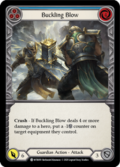 Buckling Blow (Blue) [U-WTR059] (Welcome to Rathe Unlimited)  Unlimited Rainbow Foil | Webway Games