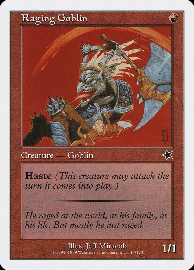 Raging Goblin [Starter 1999] | Webway Games
