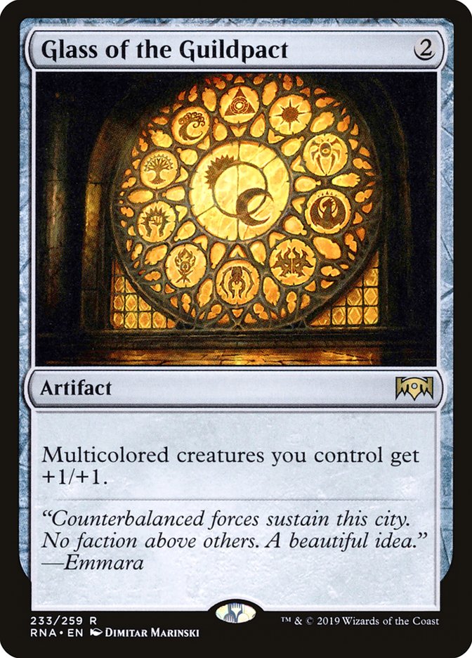 Glass of the Guildpact [Ravnica Allegiance] | Webway Games