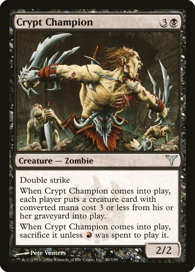 Crypt Champion [Dissension] | Webway Games