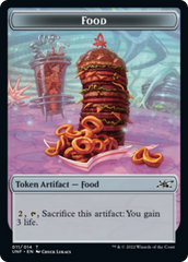 Cat // Food (11) Double-sided Token [Unfinity Tokens] | Webway Games