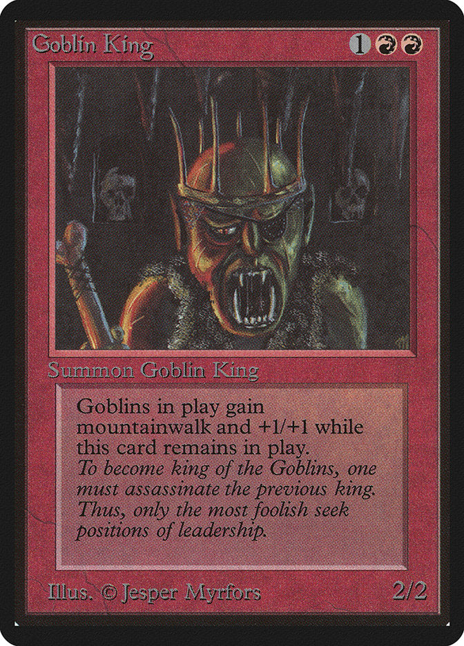 Goblin King [Limited Edition Beta] | Webway Games