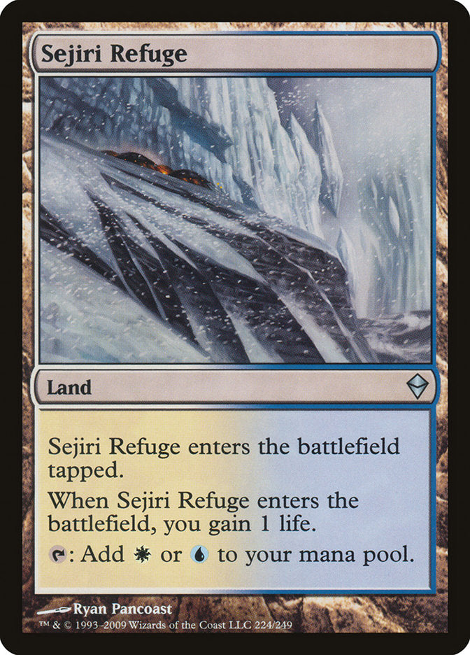 Sejiri Refuge [Zendikar] | Webway Games