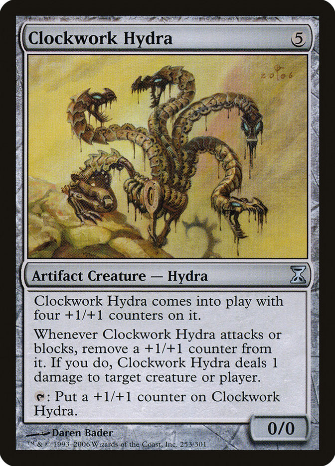 Clockwork Hydra [Time Spiral] | Webway Games