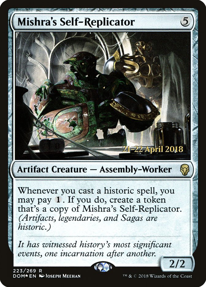 Mishra's Self-Replicator  (Prerelease) [Dominaria Prerelease Promos] | Webway Games