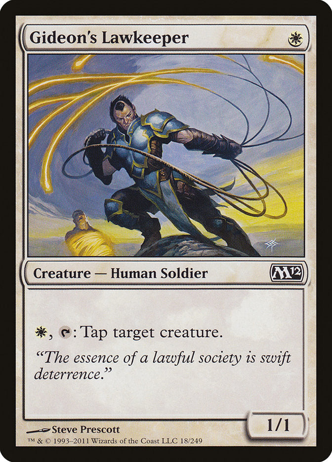 Gideon's Lawkeeper [Magic 2012] | Webway Games