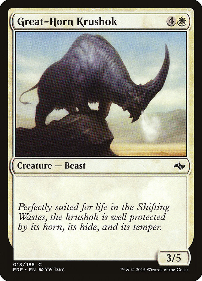Great-Horn Krushok [Fate Reforged] | Webway Games
