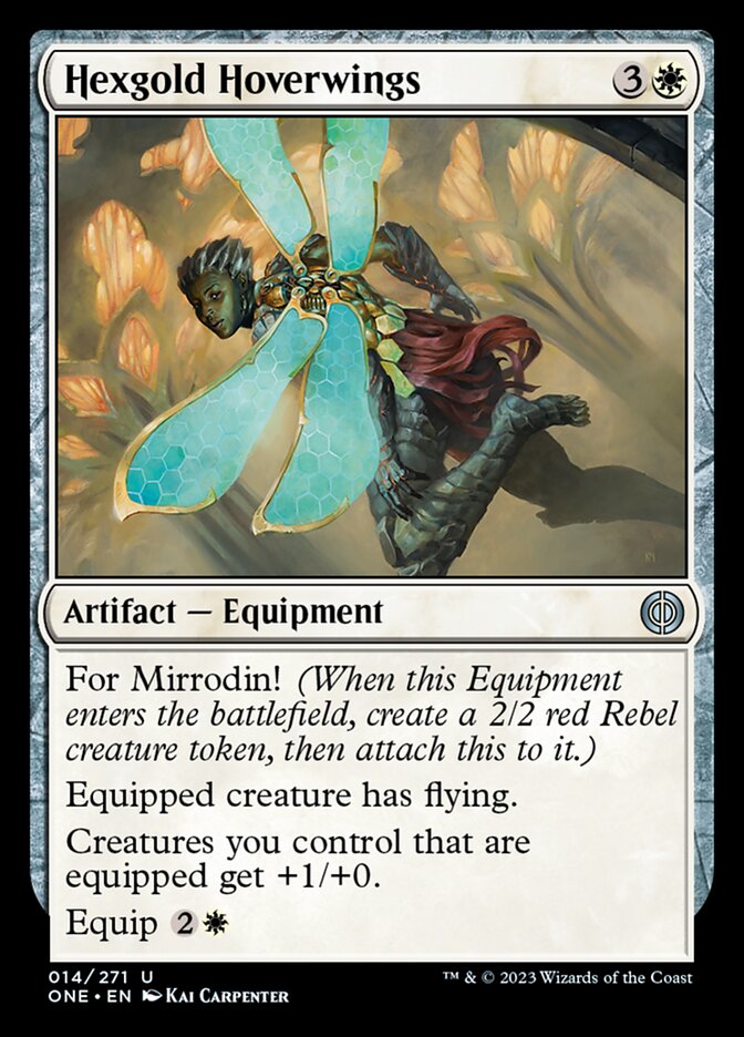 Hexgold Hoverwings [Phyrexia: All Will Be One] | Webway Games