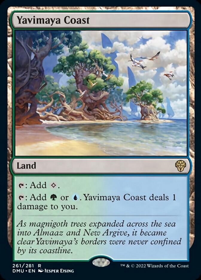 Yavimaya Coast [Dominaria United] | Webway Games