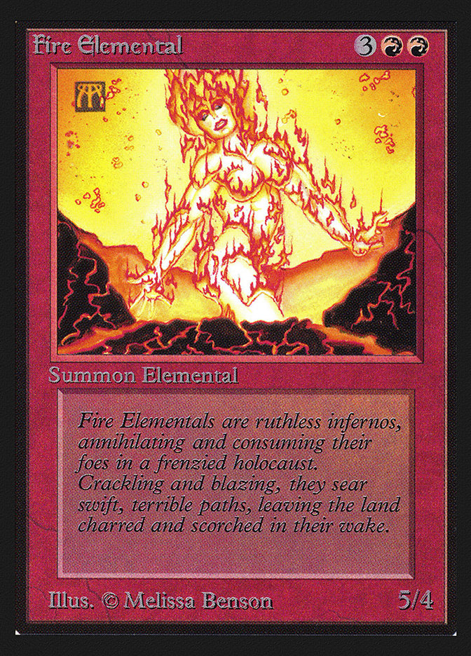 Fire Elemental (IE) [Intl. Collectors’ Edition] | Webway Games