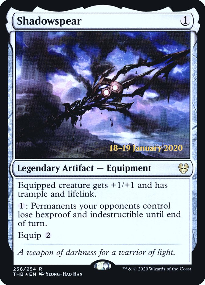 Shadowspear [Theros Beyond Death Prerelease Promos] | Webway Games