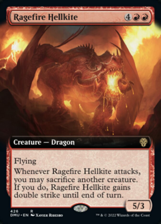 Ragefire Hellkite (Extended Art) [Dominaria United] | Webway Games