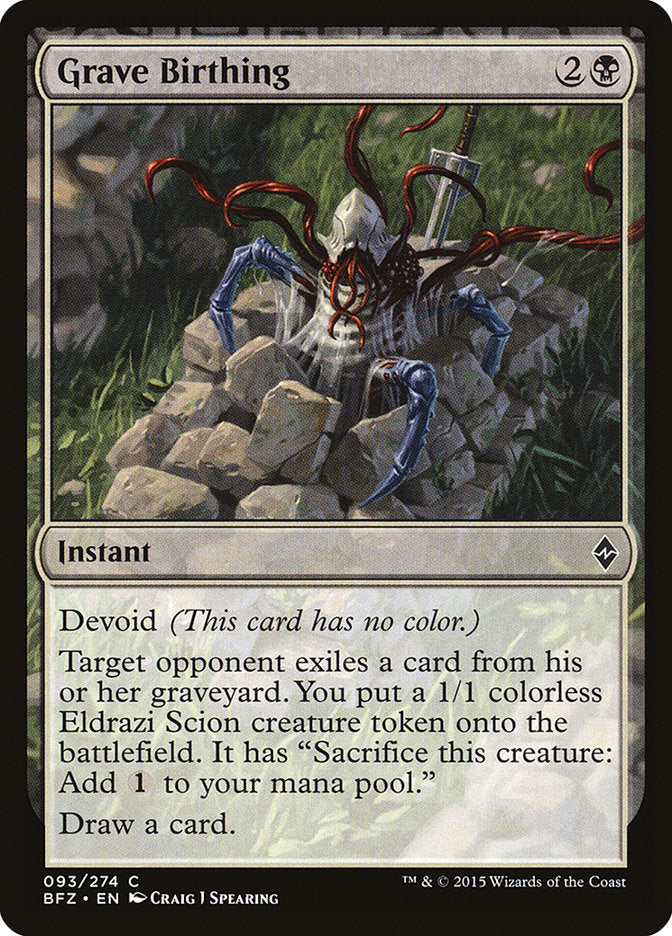 Grave Birthing [Battle for Zendikar] | Webway Games