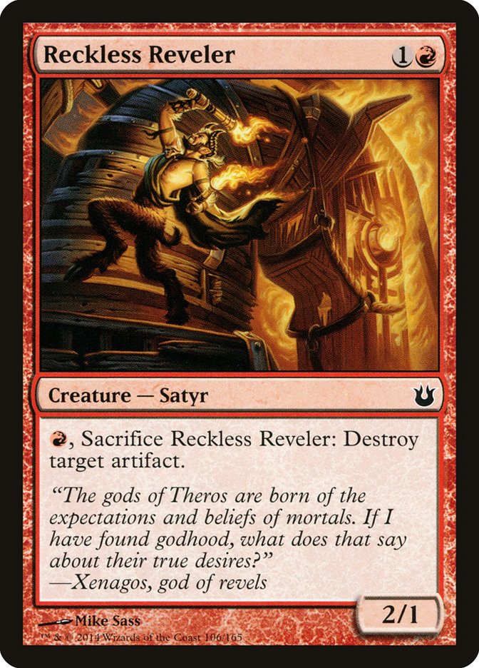 Reckless Reveler [Born of the Gods] | Webway Games