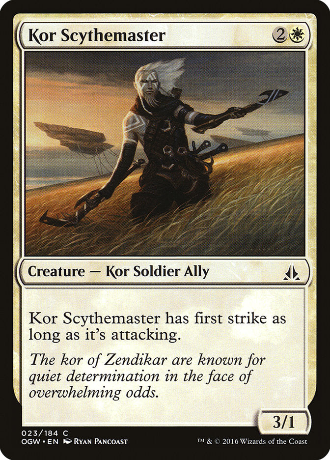 Kor Scythemaster [Oath of the Gatewatch] | Webway Games