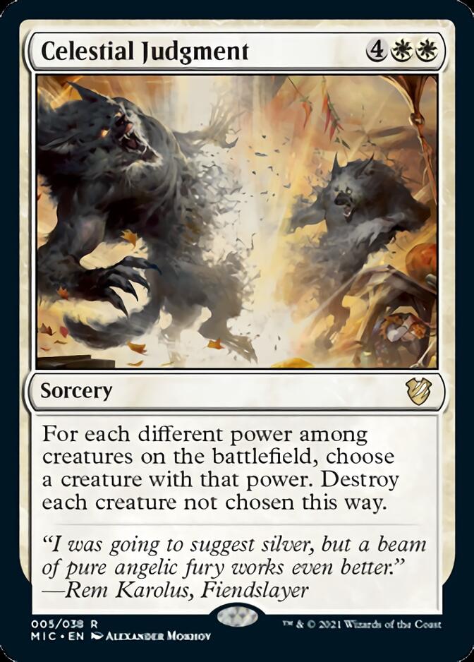 Celestial Judgment [Innistrad: Midnight Hunt Commander] | Webway Games