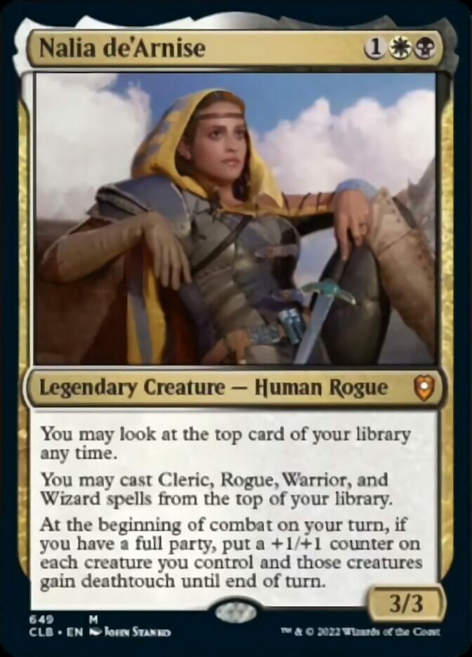Nalia de'Arnise [Commander Legends: Battle for Baldur's Gate] | Webway Games