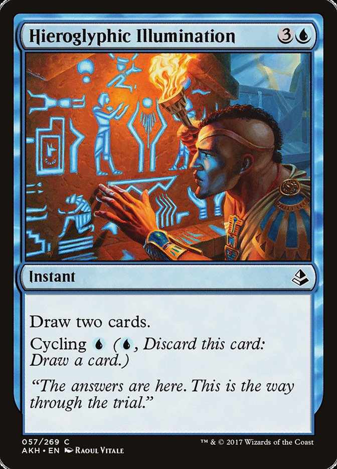 Hieroglyphic Illumination [Amonkhet] | Webway Games