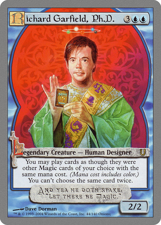 Richard Garfield, Ph.D. [Unhinged] | Webway Games