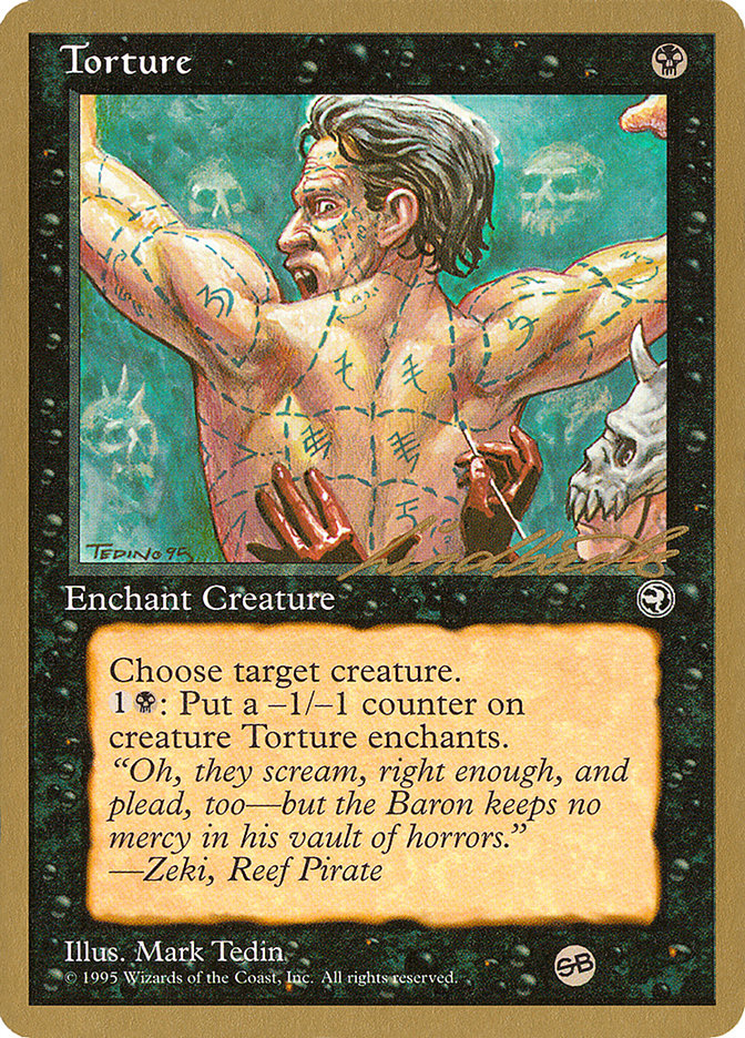 Torture (Leon Lindback) (SB) [Pro Tour Collector Set] | Webway Games