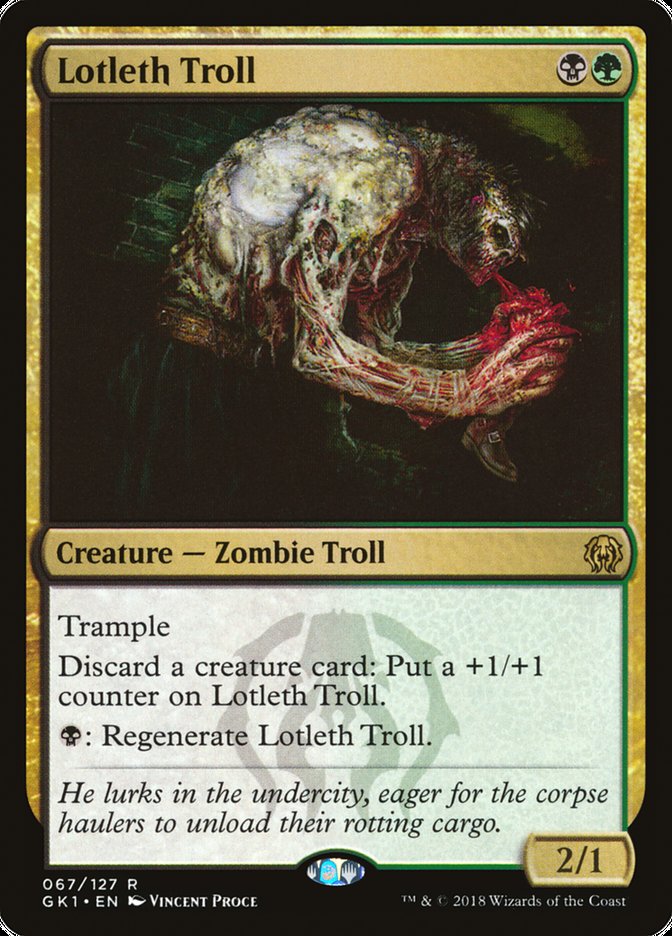 Lotleth Troll [GRN Guild Kit] | Webway Games