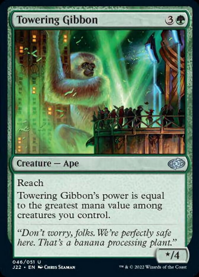 Towering Gibbon [Jumpstart 2022] | Webway Games