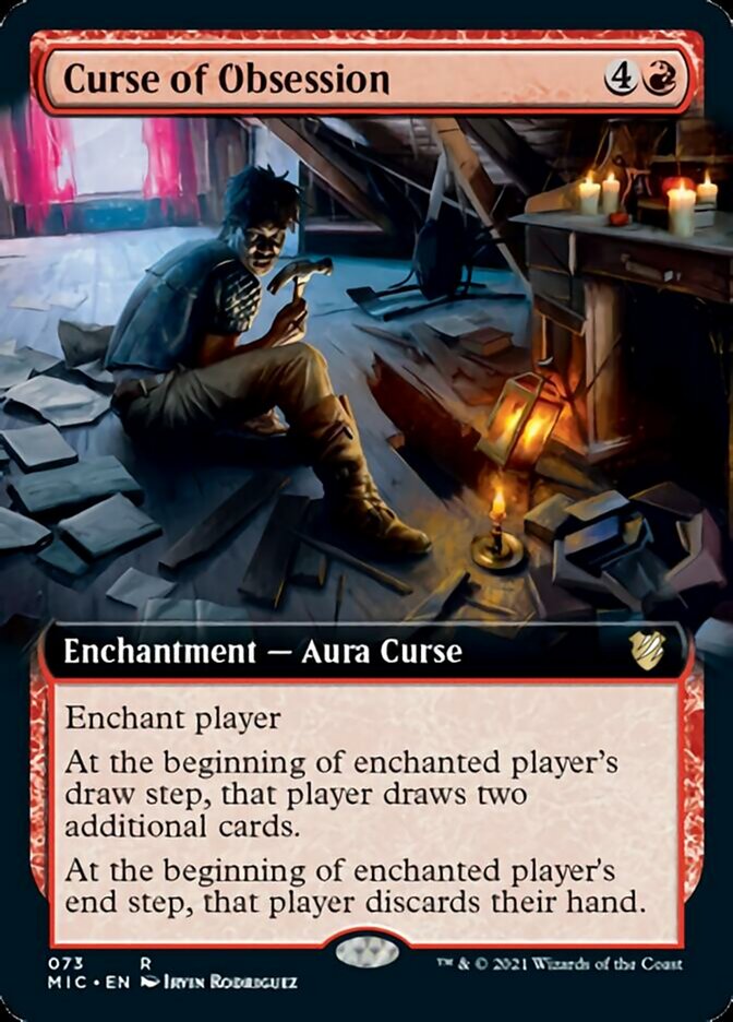 Curse of Obsession (Extended) [Innistrad: Midnight Hunt Commander] | Webway Games